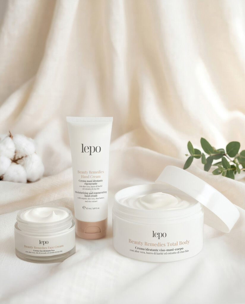 Crema viso mani corpo naturale Lepo